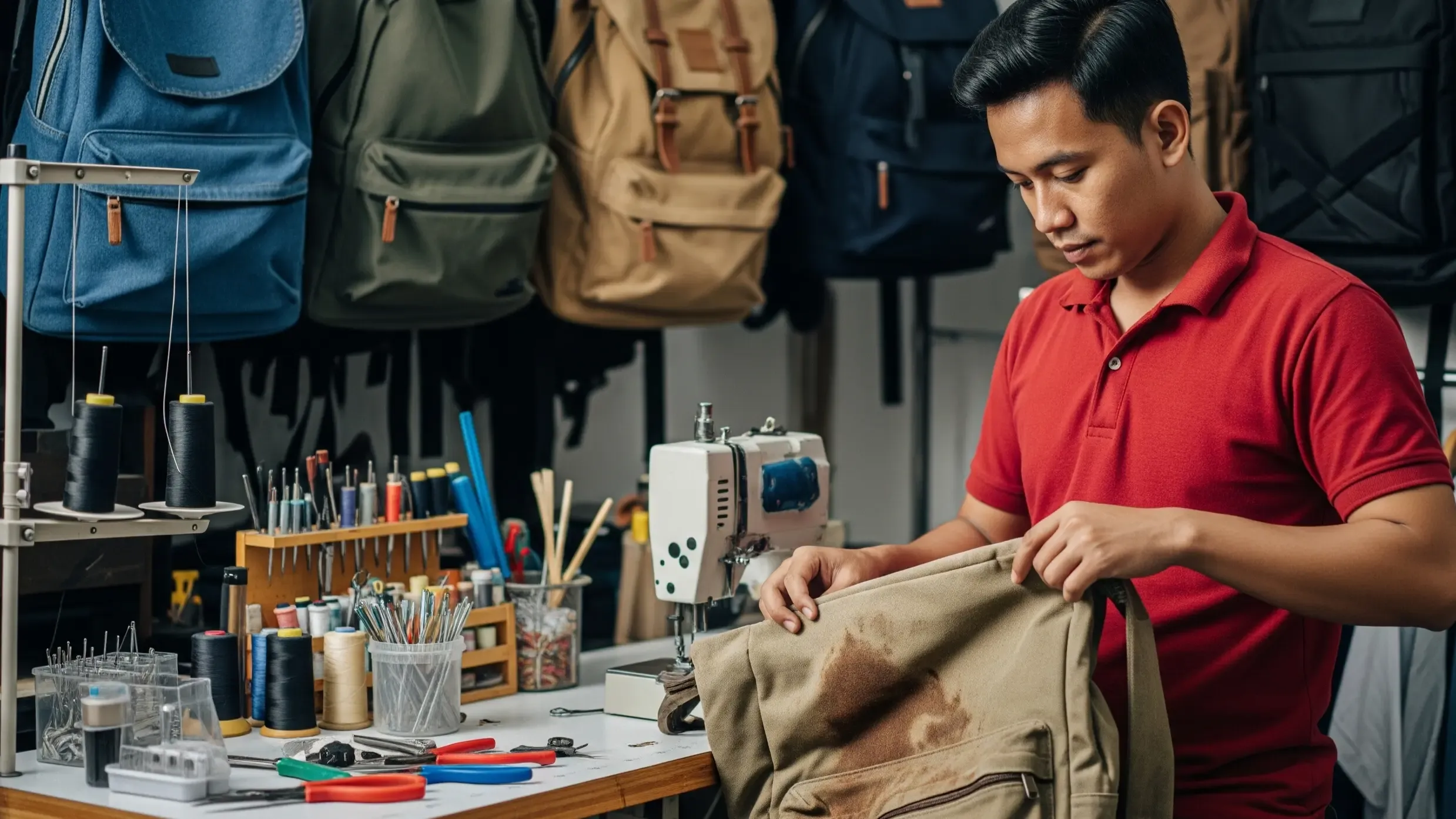 Tempat Reparasi Tas Backpack Online yang Bisa Jemput ke Rumah