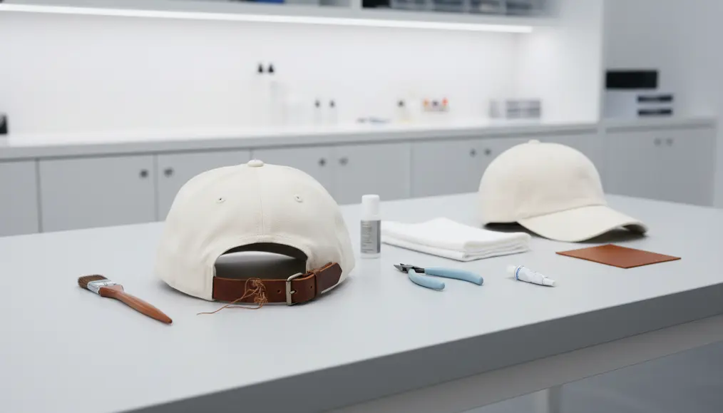Jasa Ganti Strap Topi (Snap/Kulit) yang Putus atau Getas