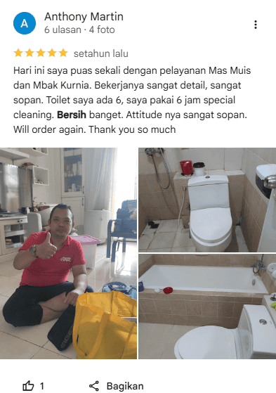 Rating Pelanggan Home Steril