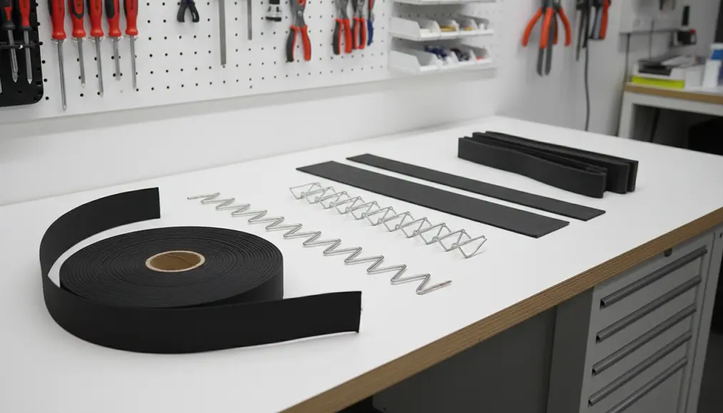 Mengenal Komponen Utama Penopang Sofa: Karet, Per, dan Webbing