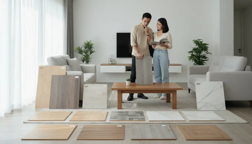 Mengenal Berbagai Jenis Lantai Vinyl: Mana yang Cocok untuk Rumahmu?