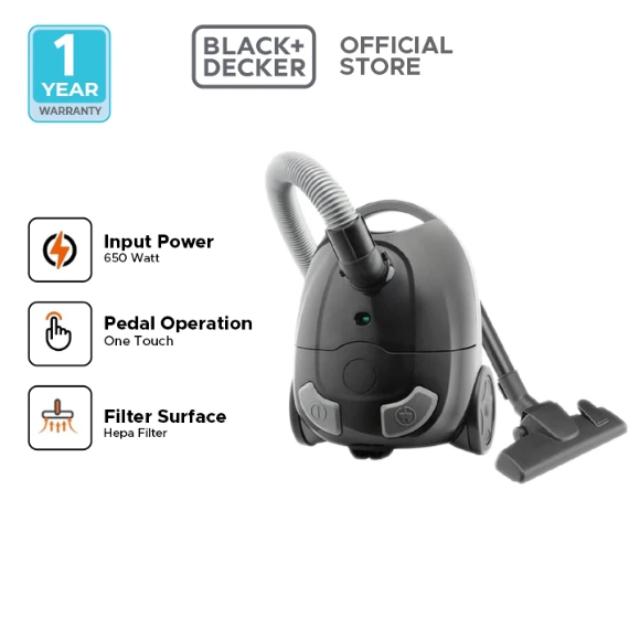 7. Black+Decker: Kekuatan Handheld untuk General Cleaning