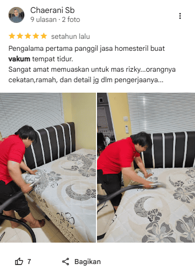 Rating Pelanggan Home Steril