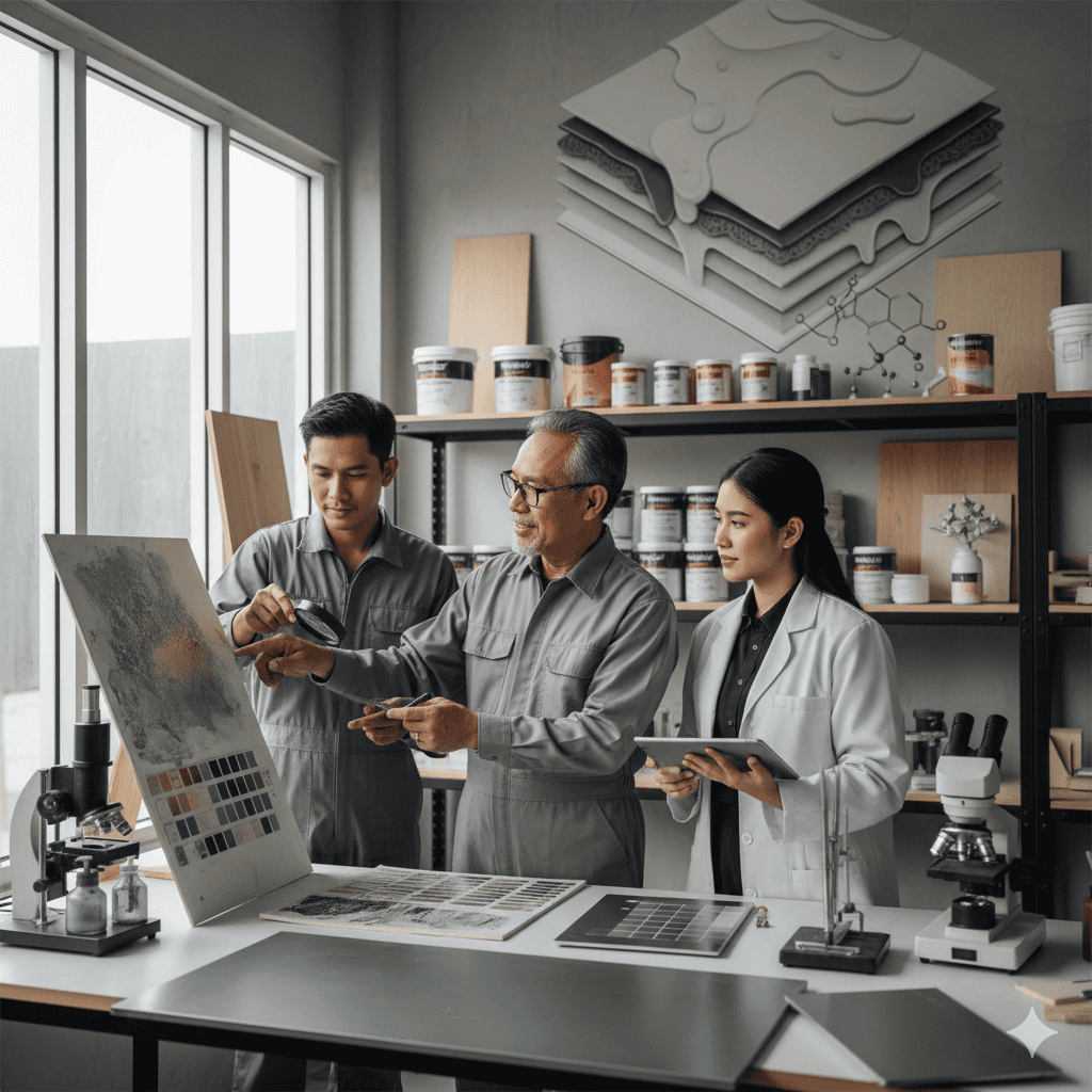 Pengetahuan Mendalam tentang Material dan Teknik Pengecatan