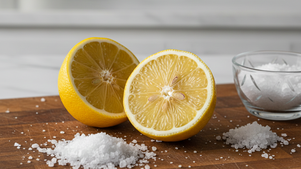 Kekuatan Alami Lemon dan Garam