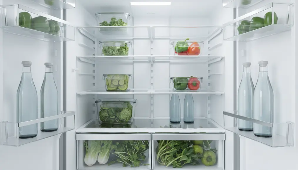 2. Hindari Menyimpan Kulkas dalam Keadaan Kosong: Jaga Stabilitas Suhu