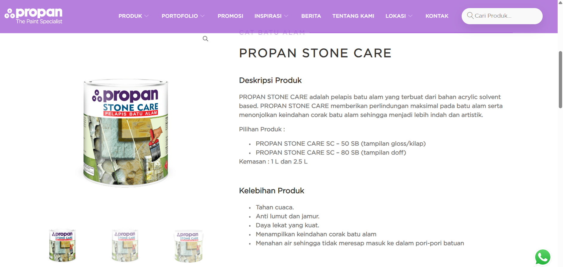 3. Propan (Propan Stone Care System)