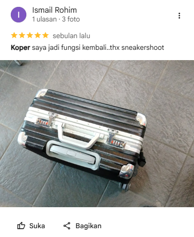 Testimoni Pelanggan Sneakershoot.id