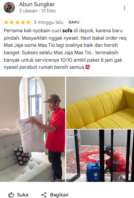 Keuntungan Menggunakan Jasa Cuci Sofa Bahan Kain dari Home Steril