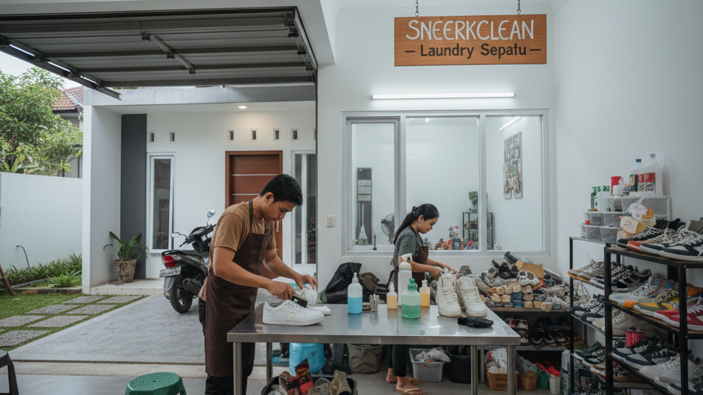 Mengapa Bisnis Laundry Sepatu Rumahan Menjanjikan?