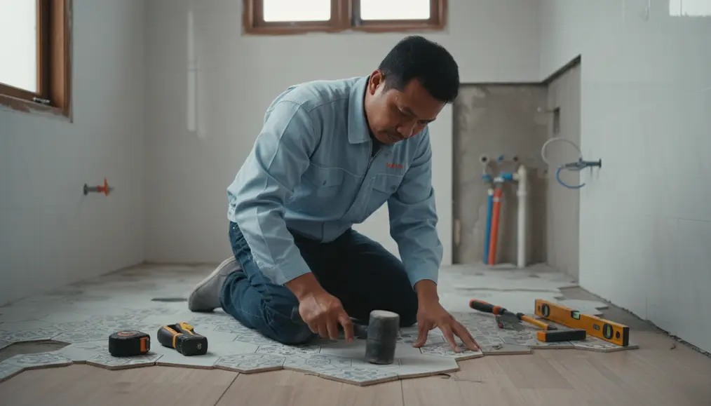 Cara Mengganti Lantai Kamar Mandi Tahan Air: Panduan Teknis untuk Renovasi Aman