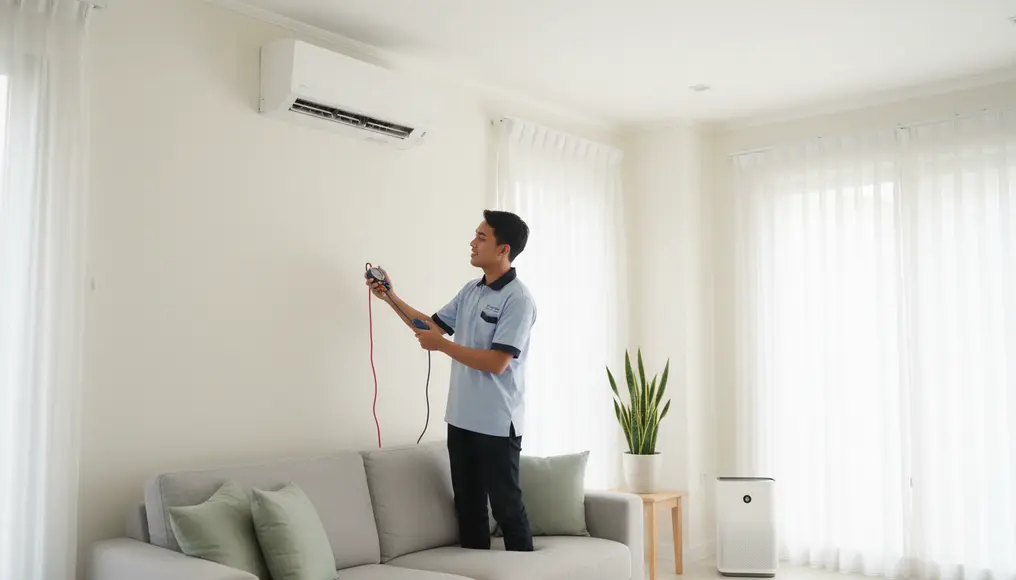 Teknisi Cuci AC Jakarta Barat: Atasi AC Bocor & Tidak Dingin