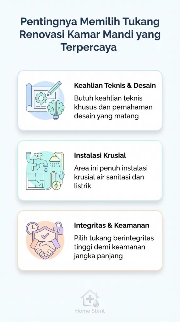 Pentingnya Memilih Tukang Renovasi Kamar Mandi yang Terpercaya