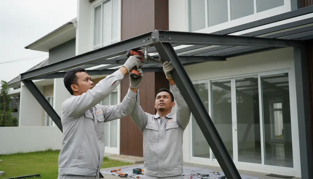 Cara Pasang Kanopi Kokoh untuk Daerah Bogor: Standar Profesional dari Home Steril