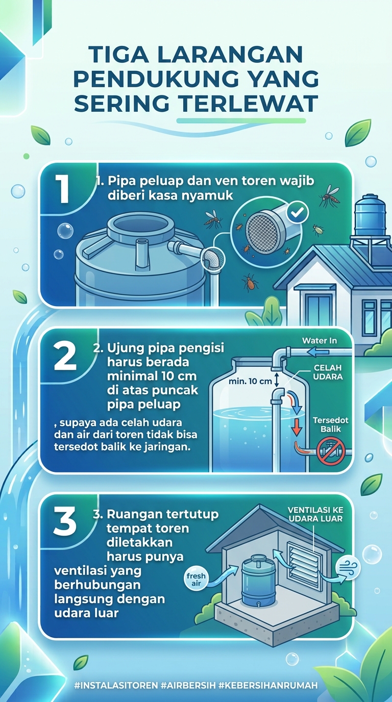 Infografik : 3 Larangan Pendukung Yang Sering Terlewat