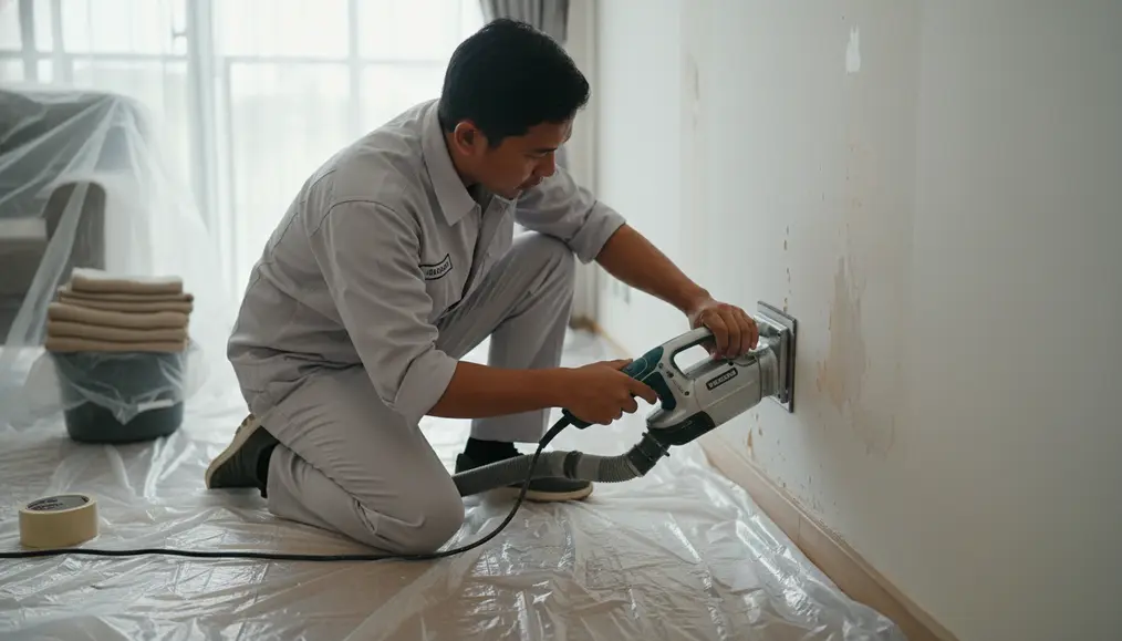 Langkah-Langkah Cara Perbaiki Dinding Rusak Pasca Banjir