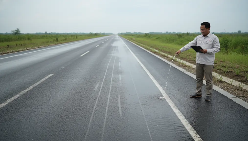 Kemiringan Jalan: Fondasi Pencegahan Air Menggenang