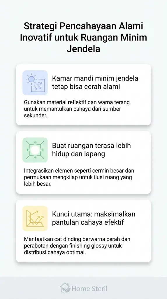 Strategi Pencahayaan Alami Inovatif untuk Ruangan Minim Jendela
