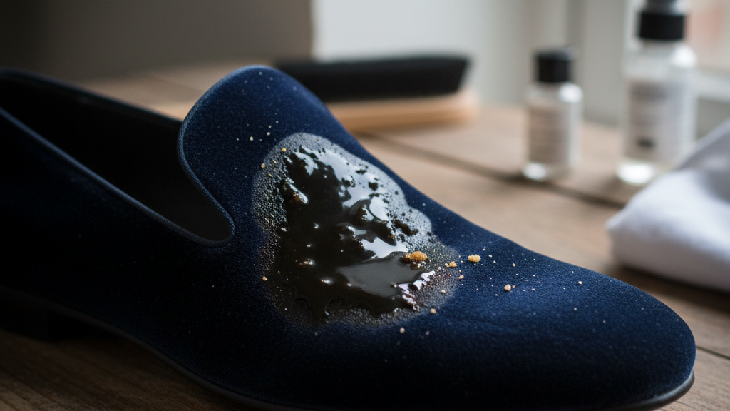 Noda Air dan Jamur pada Sepatu Kulit