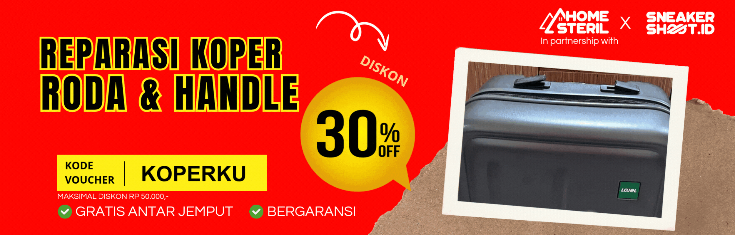 Promo Jasa Reparasi Koper di home-steril.com