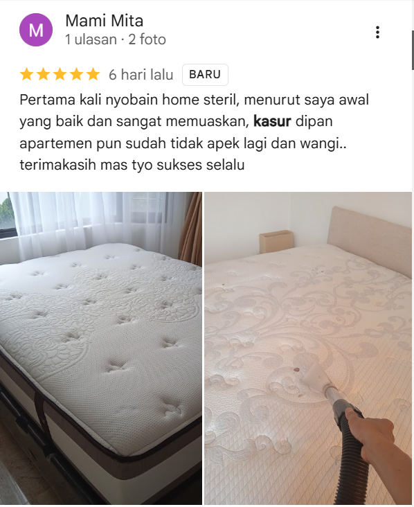 Review Pelanggan Home Steril