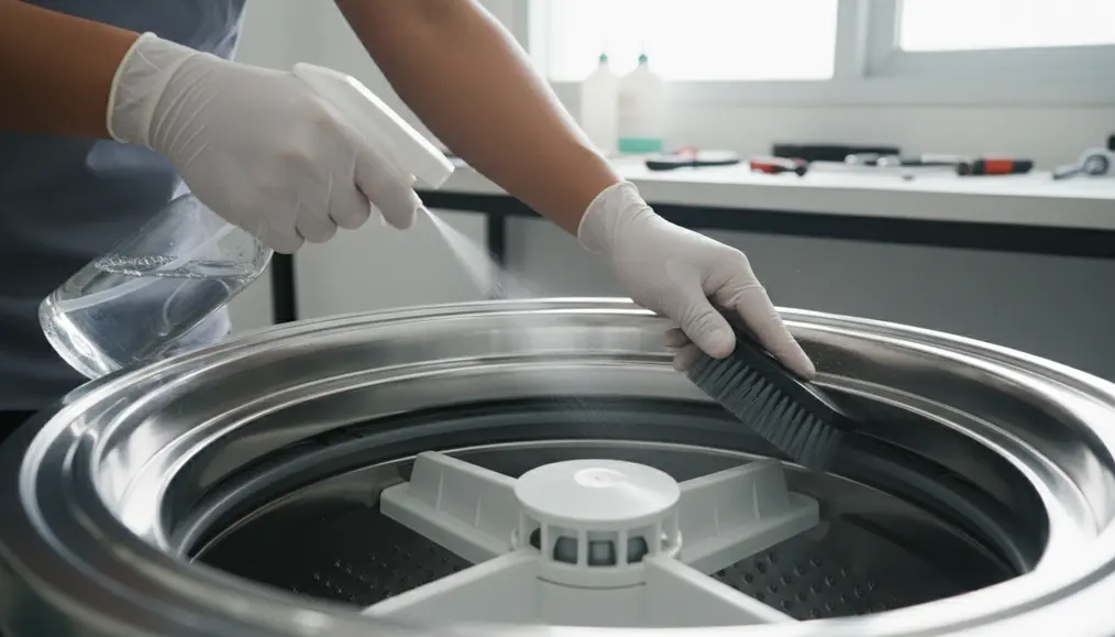 Proses Pembersihan Mesin Cuci oleh Jasa Berpengalaman: Transparan dan Menyeluruh