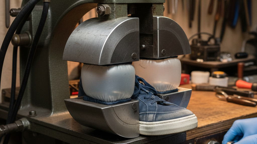 Proses Press Sepatu Utama