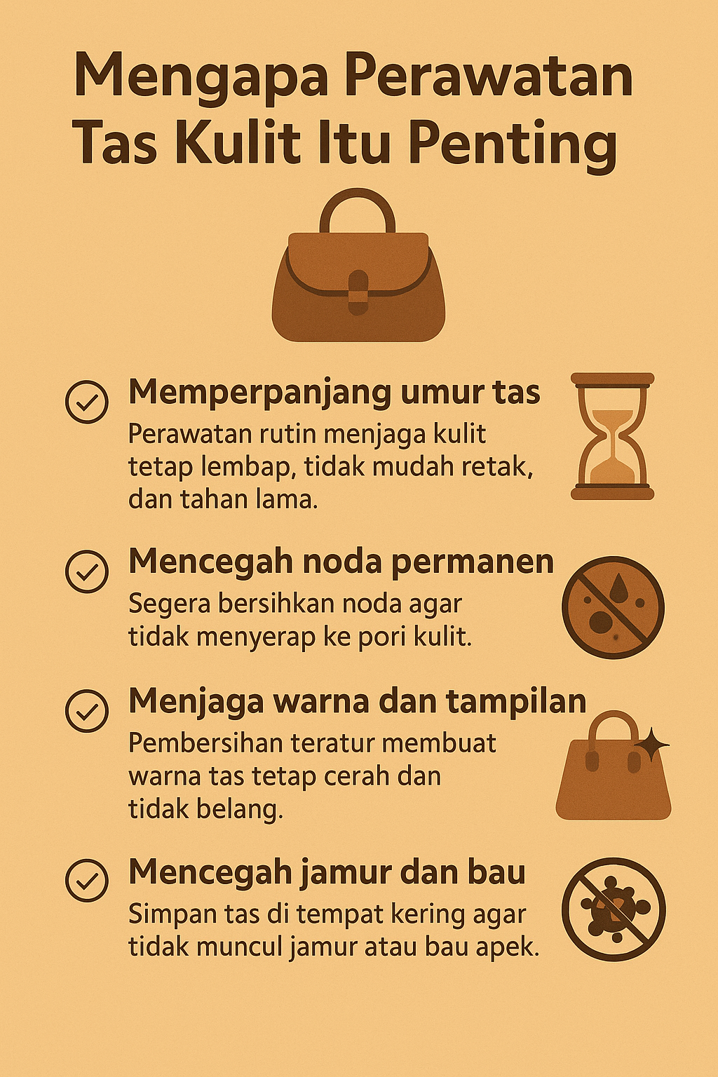Mengapa Perawatan Tas Kulit Itu Penting?