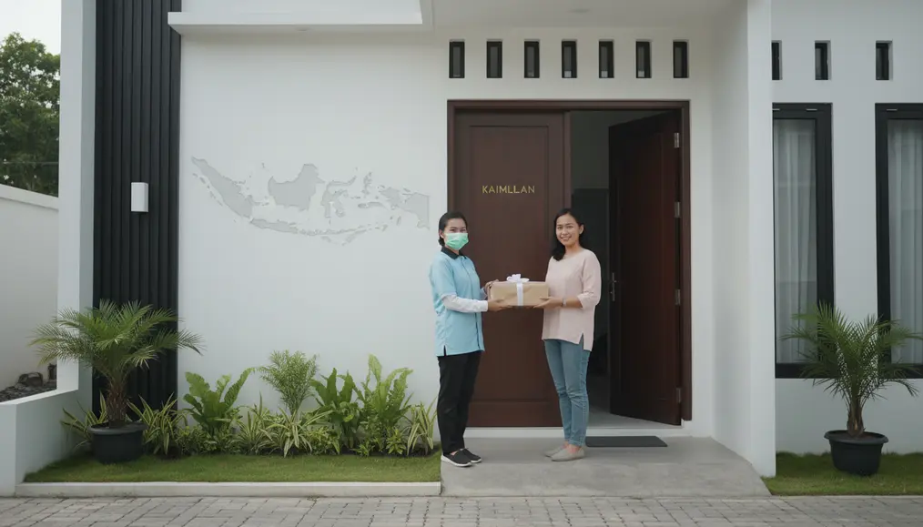 CAKUPAN AREA LAYANAN Reparasi Sepatu Panduan Kalimantan
