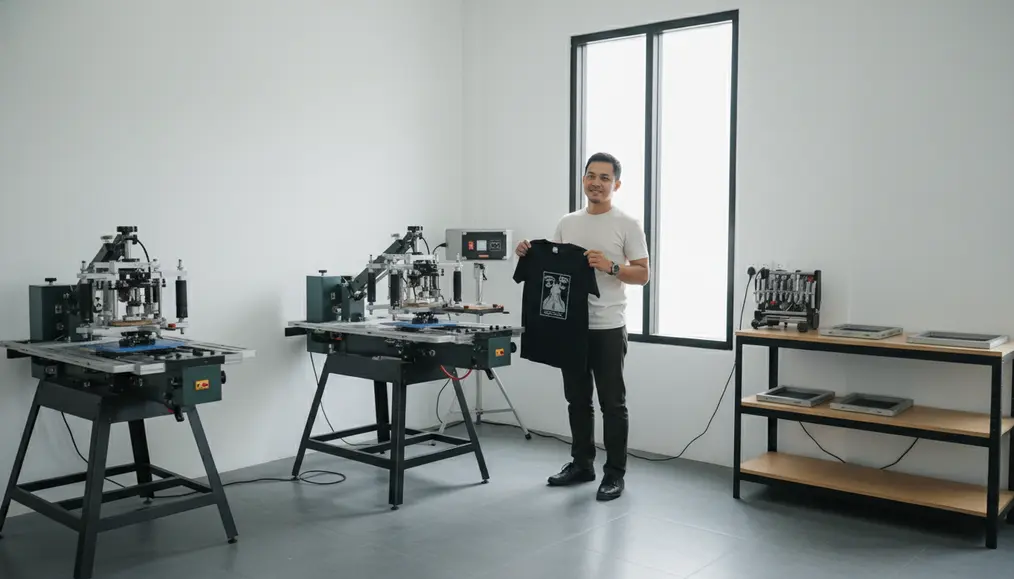 Mengapa Optimalisasi Ruang Kerja Sablon Kaos Itu Krusial untuk Bisnismu?