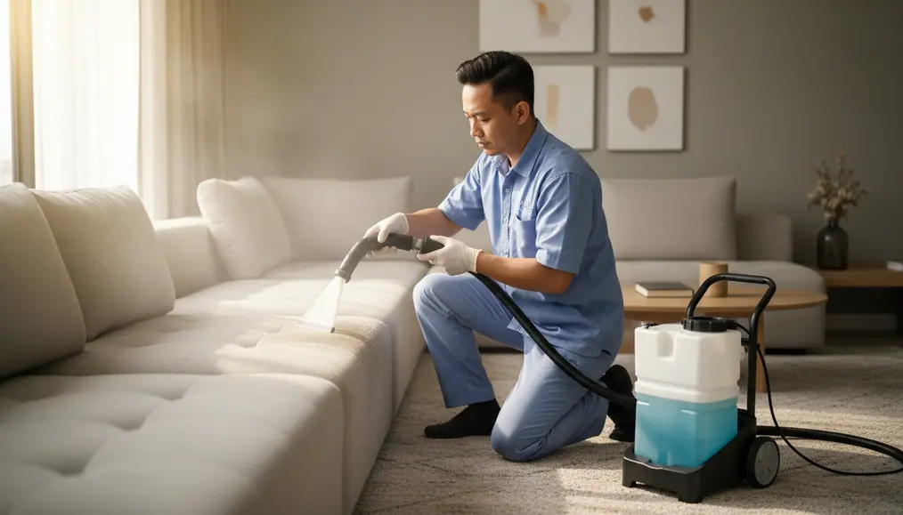 Wet Cleaning Sofa: Solusi Tuntas Mengatasi Tumpahan Susu