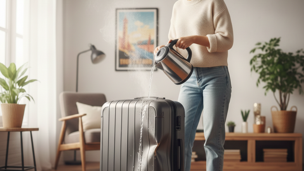 Memanfaatkan Air Panas untuk Melunakkan Material Koper