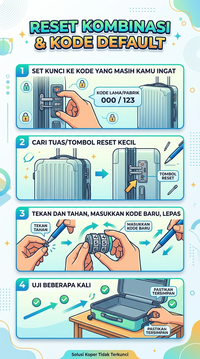 Infografik :Reset Kombinasi & Kode Default