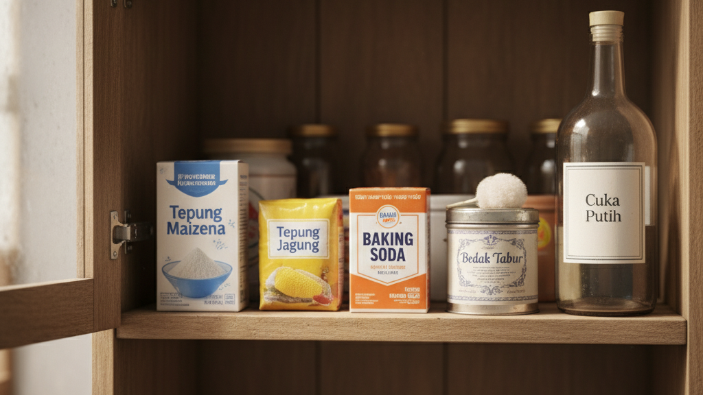 Metode Pasta Ajaib: Baking Soda dan Cuka Putih