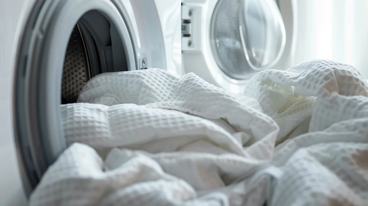 Cuci Perlengkapan Tidur dengan Air Panas