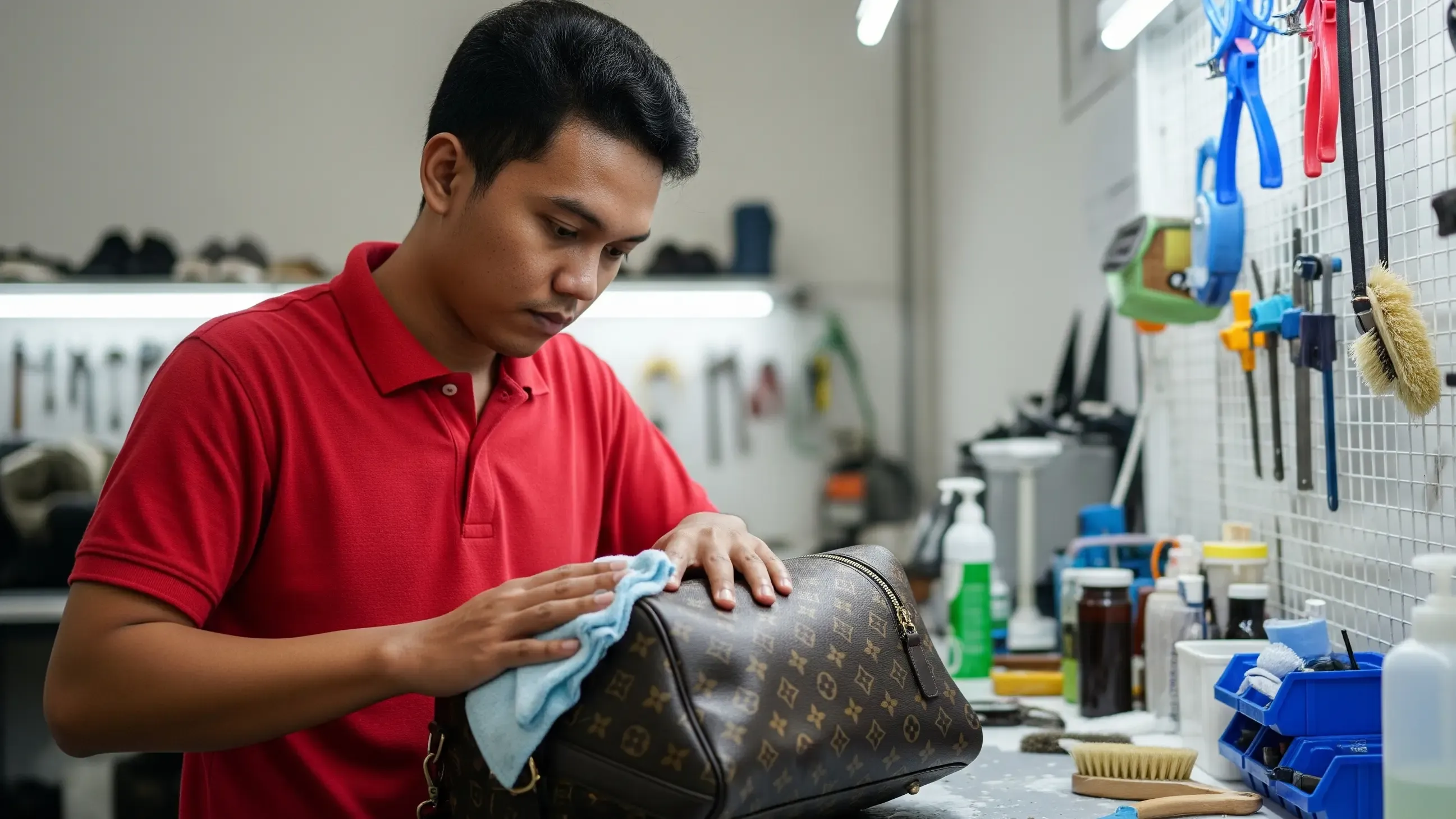 Bersihkan Tas Branded dengan Bahan Alami