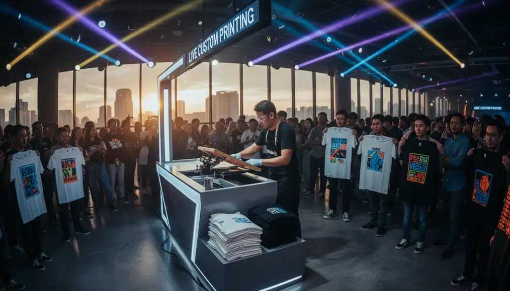 Mengapa Live Printing Event Penting untuk Brand dan Event Kamu?