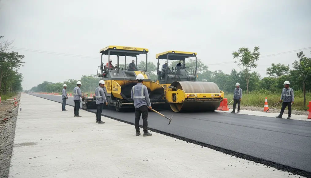 Overlay Aspal di Atas Beton: Solusi Efisien?