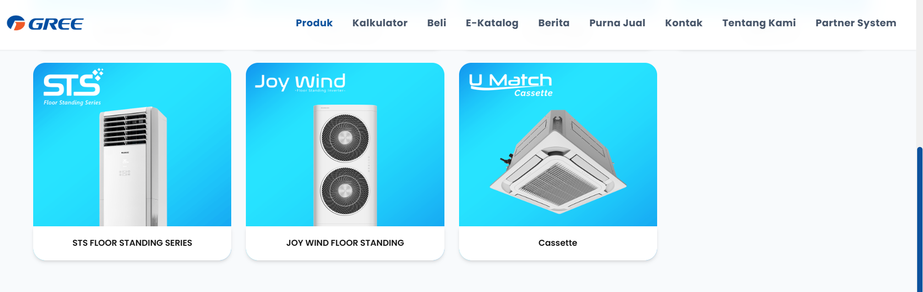 2. Gree (Seri GVC - Deluxe / Inverter)