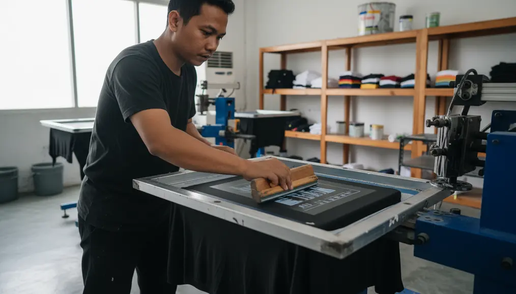 Mengelola Operasional dan Produksi dalam Paket Usaha Sablon Kaos Lengkap