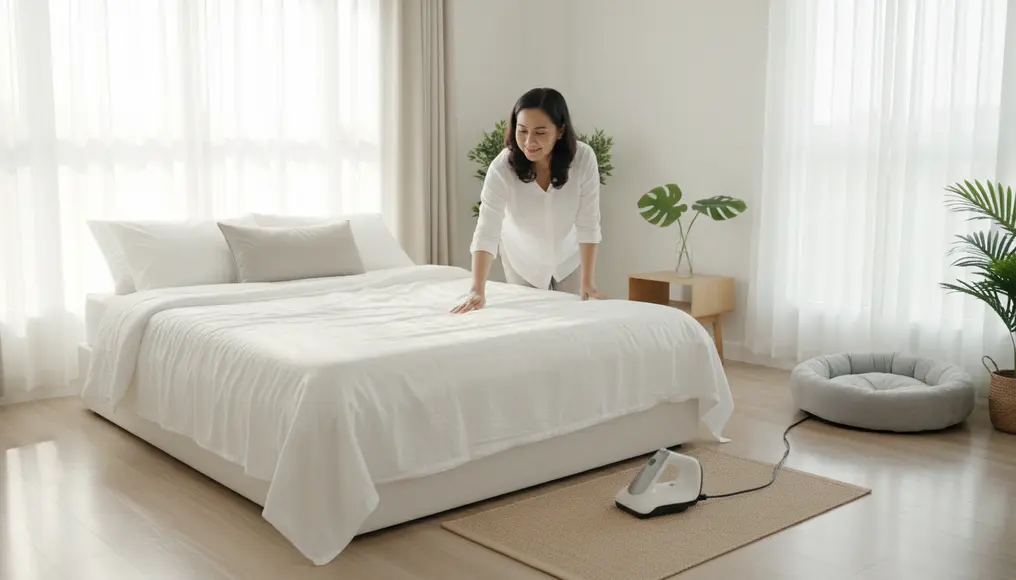 Cara Membersihkan Kasur Bekas Hewan Peliharaan (Pipis Kucing & Bulu)