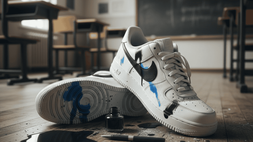 Cara Menghilangkan Noda Tinta di Sepatu dengan Cepat