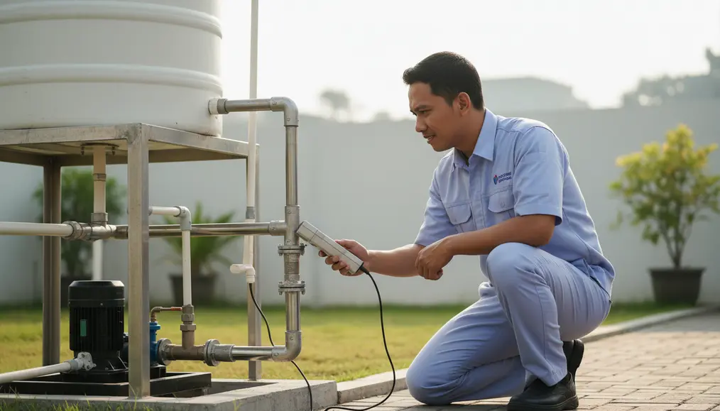 Solusi Air Sumur Bor Berbusa Masuk Toren, Ciri Air Tercemar Limbah Tetangga