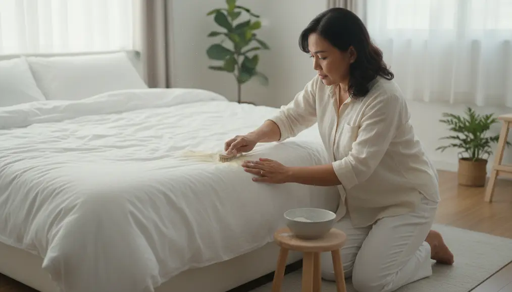 Solusi Mandiri: Cara Menghilangkan Noda Kuning di Kasur dengan Bahan Rumahan