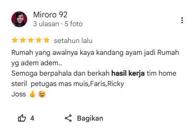 Apa Kata Mereka Tentang Jasa Pemasangan Kanopi Home Steril?