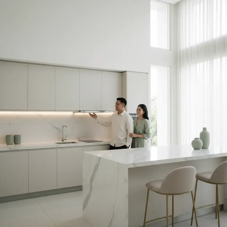 Kitchen Set Mewah: Material Premium, Desain Eksklusif & Estetika