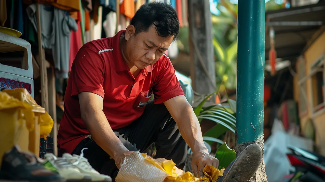 Begini Cara Memutihkan Sepatu yang Kuning