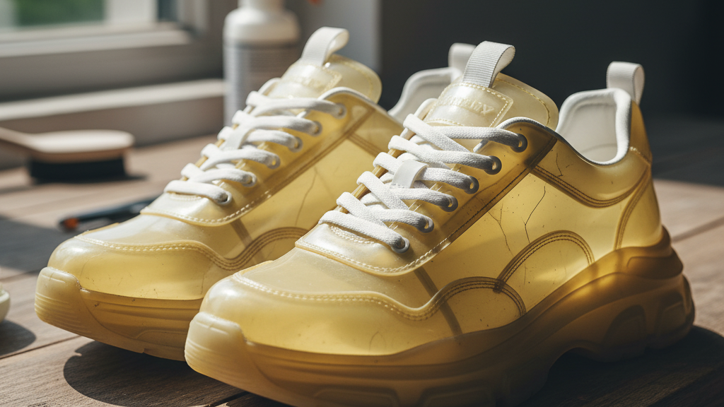 Cara Mengembalikan Warna Sepatu Putih yang Menguning