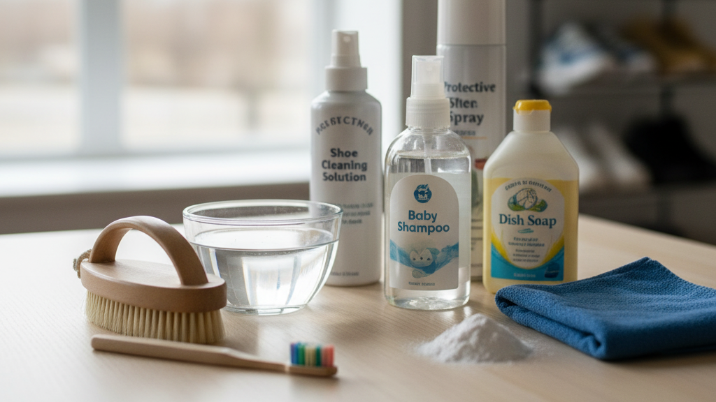 Persiapan Alat Sebelum Mempraktikkan Cara Mencuci Sepatu Beludru