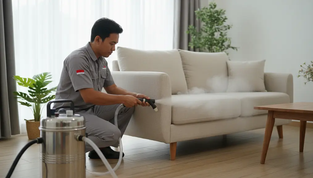 Wet Cleaning Sofa: Solusi Jasa Cuci Sofa Tanpa Bahan Kimia Berbahaya